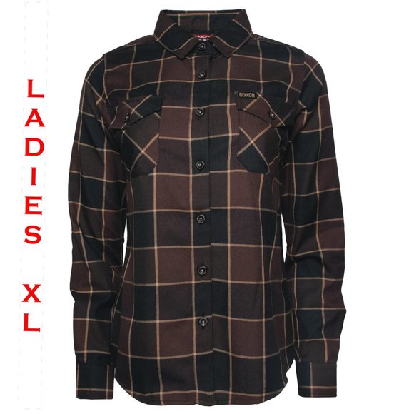 DIXXON FLANNEL - DRIFTER Flannel Shirt- 10 YR - Women's XL - Picture 1 of 9
